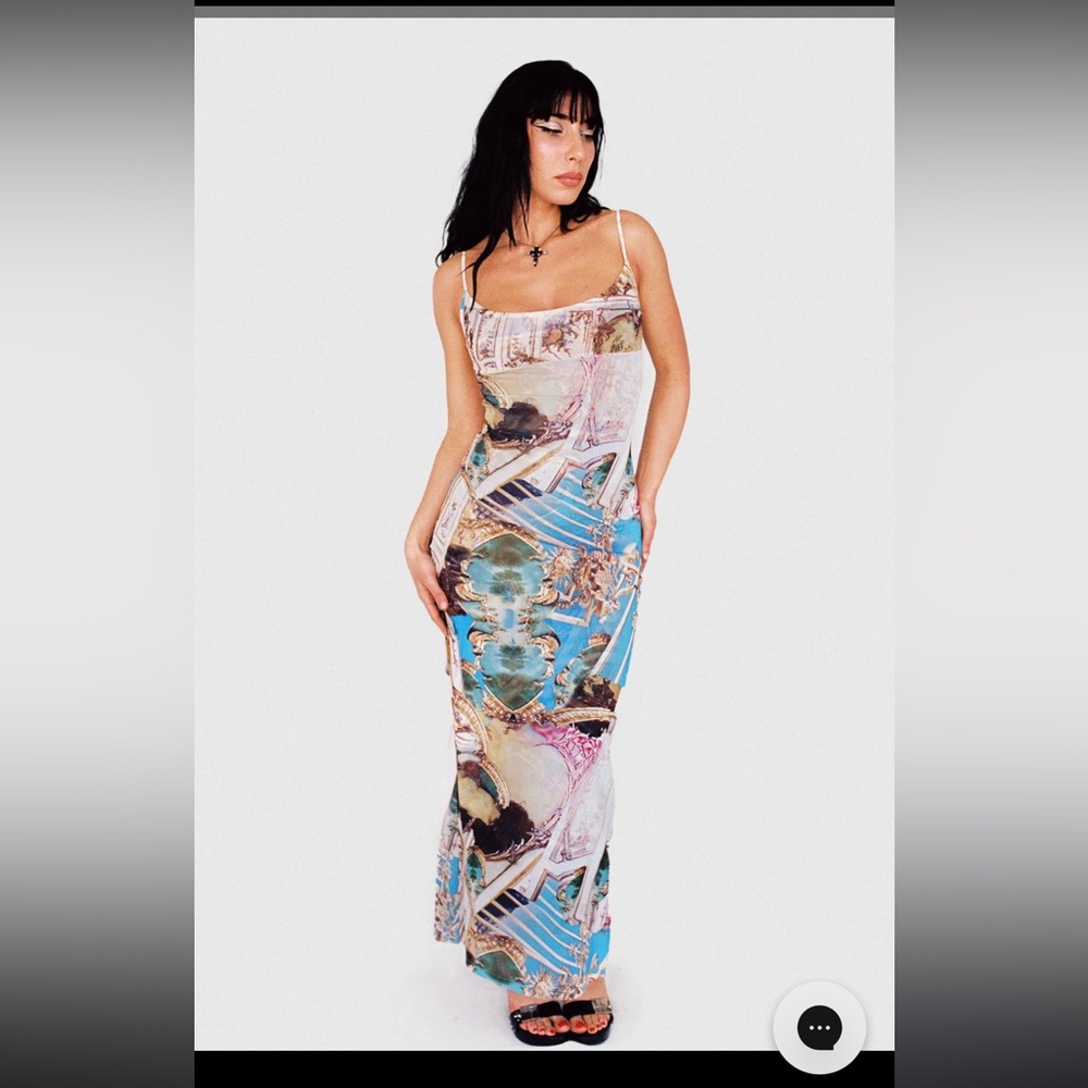 Miaou Thais dress in baroque